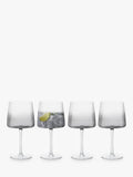Anton Studio Designs Empire gin glass set of 4 smoke British brand