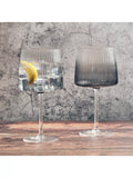 Anton Studio Designs Empire gin glass set of 4 smoke British brand