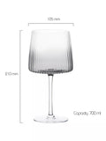 Anton Studio Designs Empire gin glass set of 4 smoke British brand