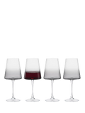 Anton Studio Designs Empire wine glasses smoke set of 4, UK version