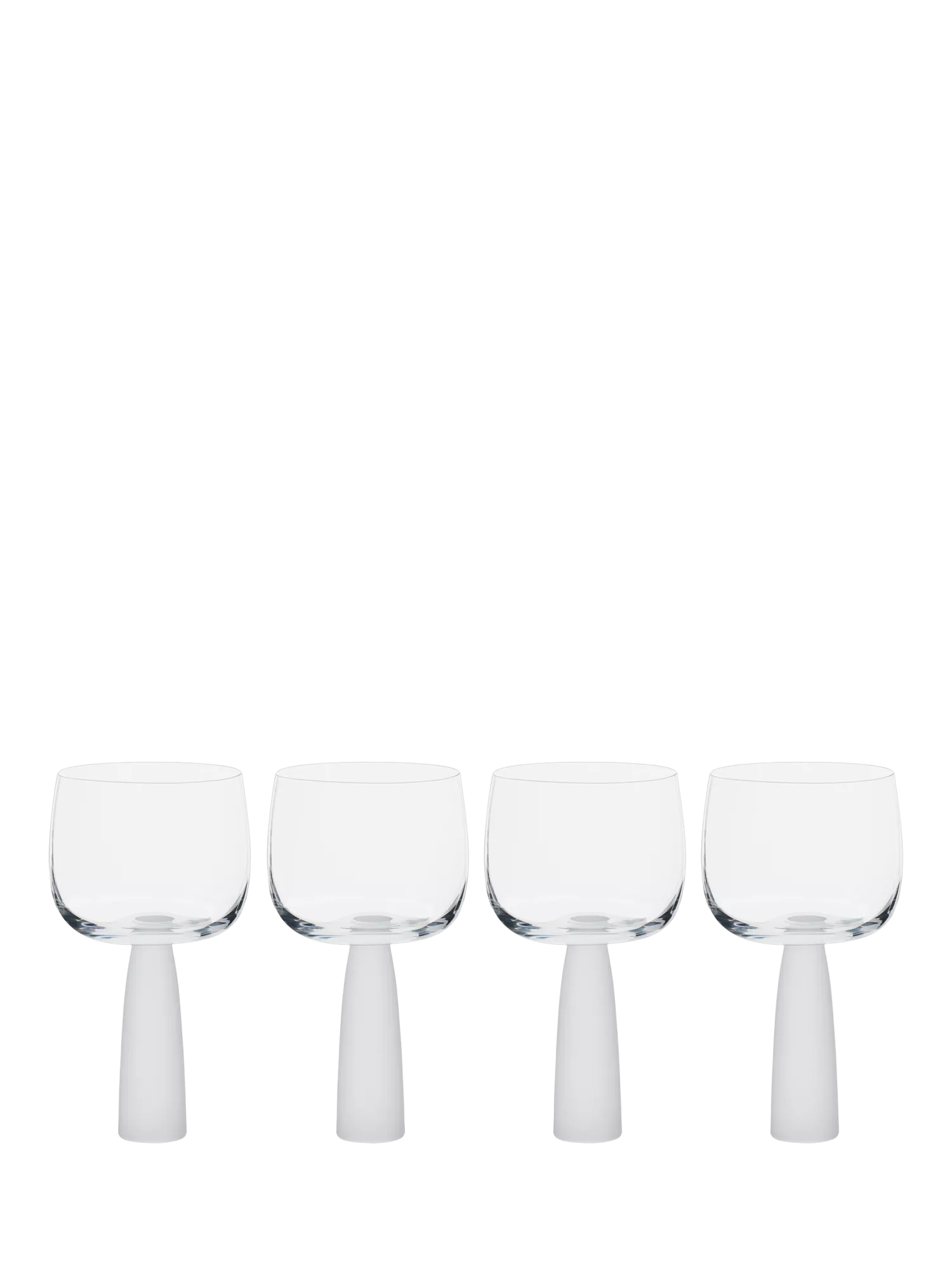 Anton Studio Designs Oslo gin glasses frost set of 4 500ml, UK version