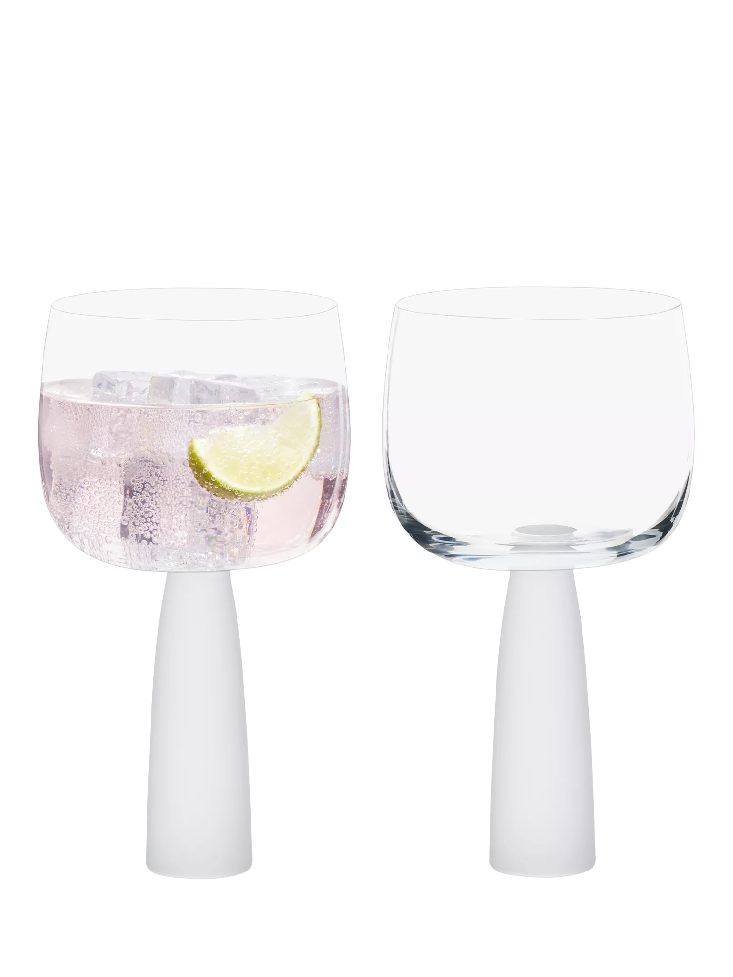 Anton Studio Designs Oslo gin glasses frost set of 4 500ml, UK version