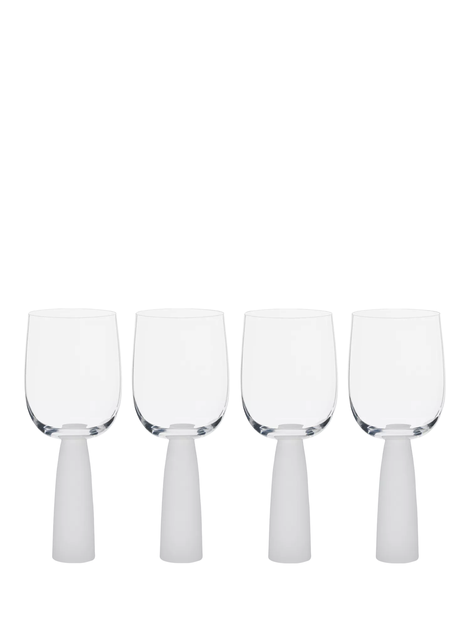 Anton Studio Designs frosted wine glass set 300ml, UK version