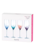Anton Studio Designs speckle champagne flute set 250ml, imported from the UK