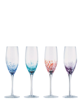 Anton Studio Designs speckle champagne flute set 250ml, imported from the UK