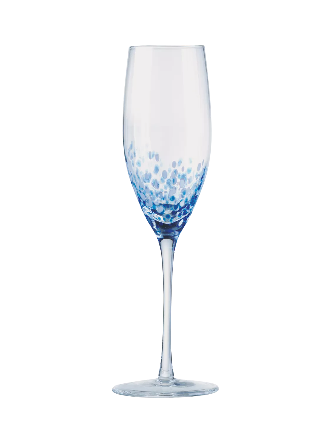 Anton Studio Designs speckle champagne flute set 250ml, imported from the UK