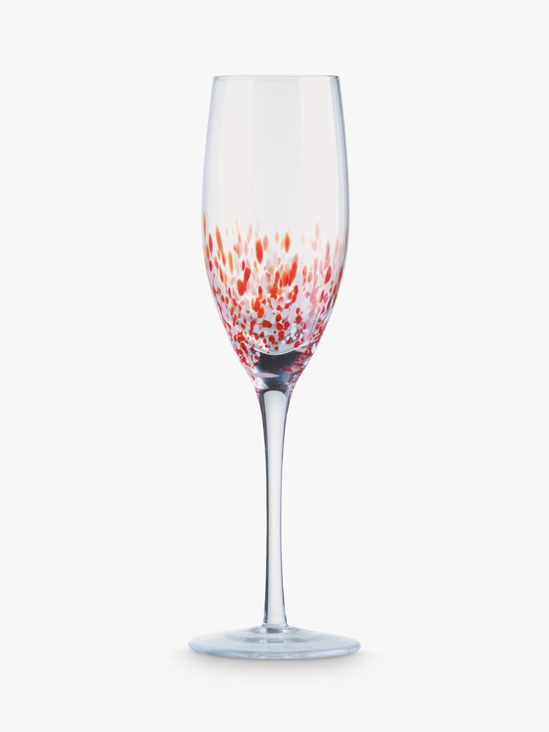 Anton Studio Designs speckle champagne flute set 250ml, imported from the UK