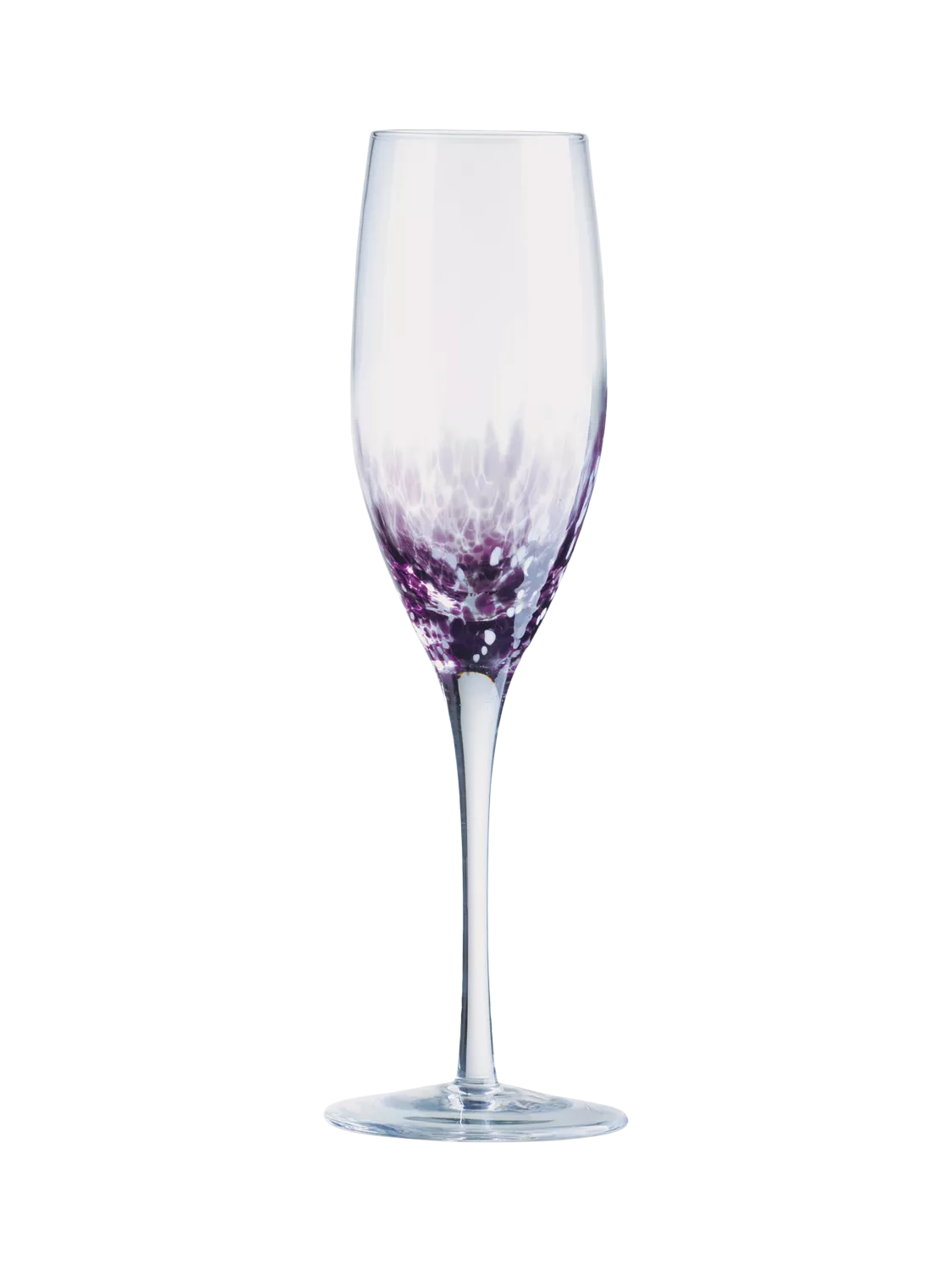 Anton Studio Designs speckle champagne flute set 250ml, imported from the UK