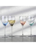 Anton Studio Designs speckle wine glasses set of 4 350ml - British product