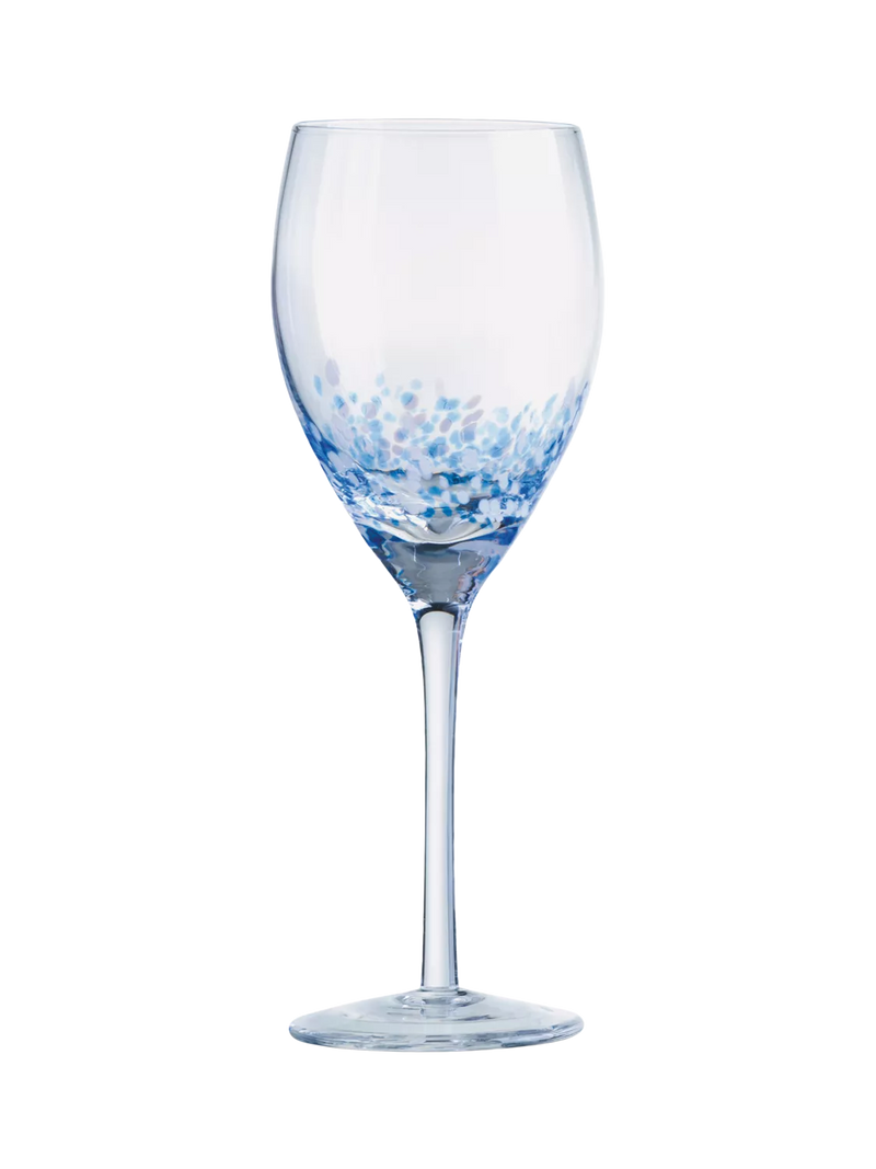 Anton Studio Designs speckle wine glasses set of 4 350ml - British product