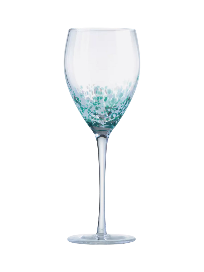 Anton Studio Designs speckle wine glasses set of 4 350ml - British product