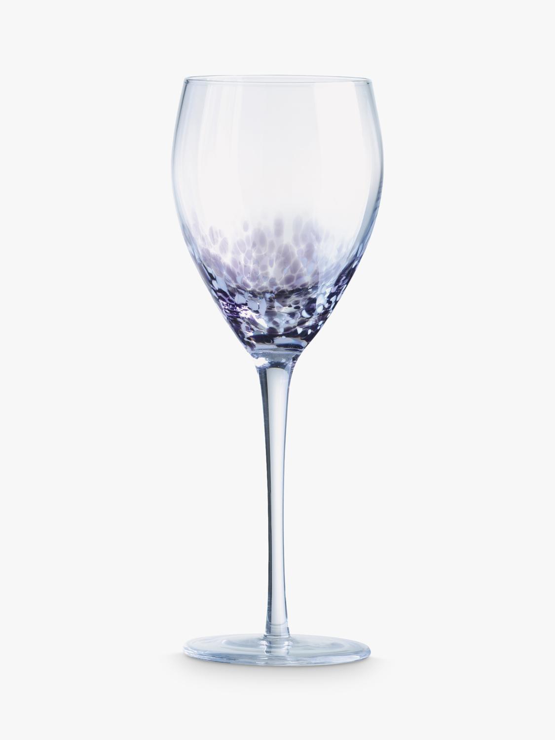 Anton Studio Designs speckle wine glasses set of 4 350ml - British product