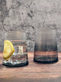 Anton Studio Designs Empire tumblers set of 4 smoke (British brand)