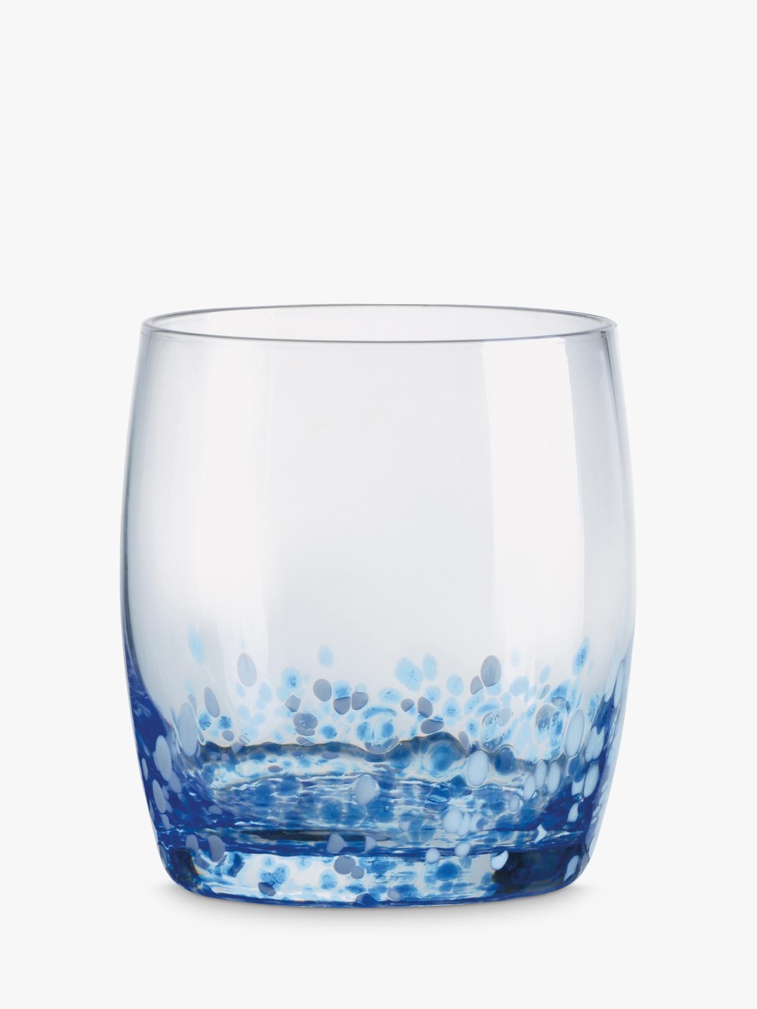 Anton Studio Designs speckle glass tumblers set of 4, UK version