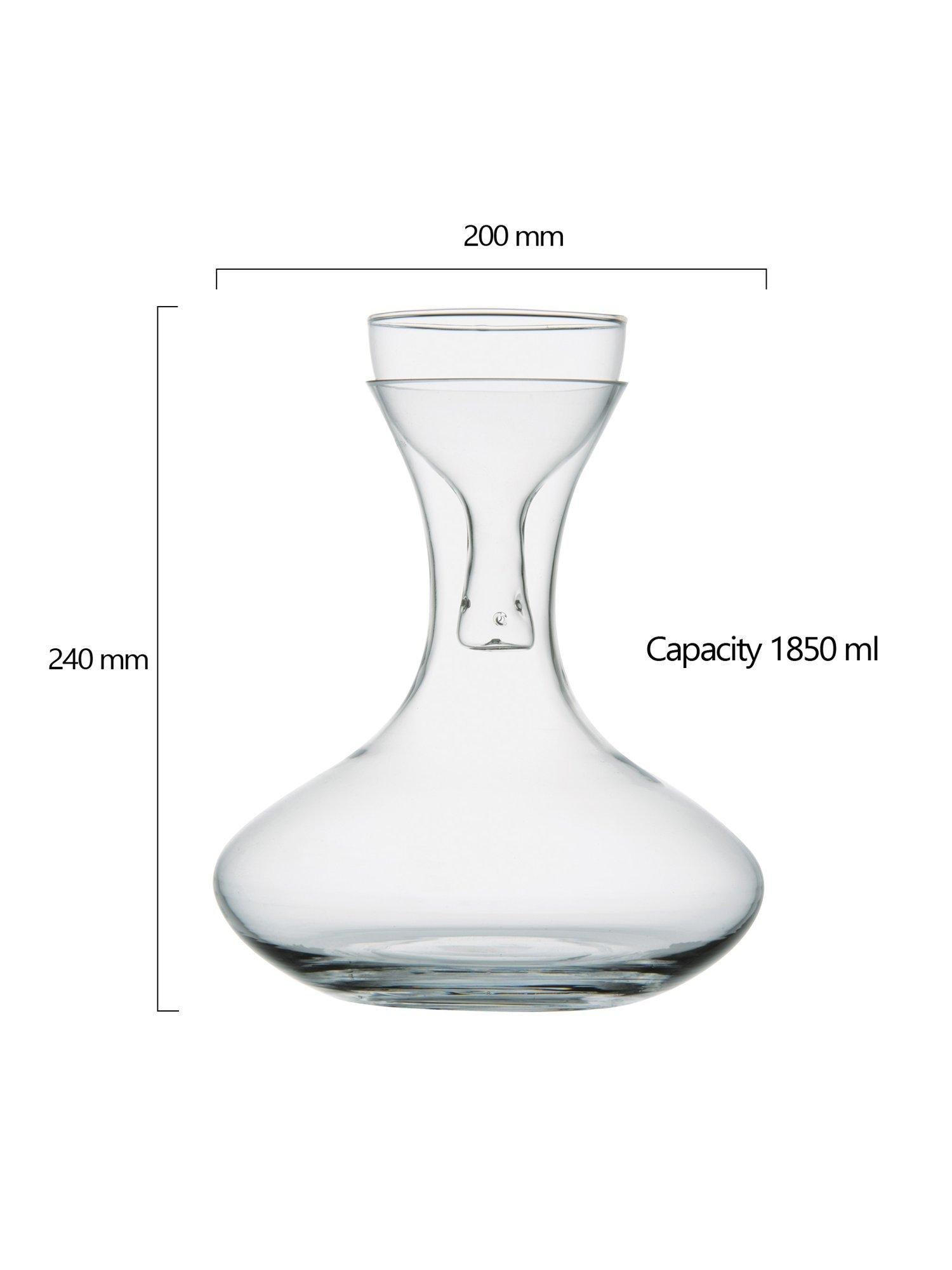 Artland wine carafe with aerator 185ml - British product