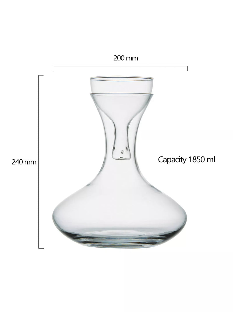 Artland wine carafe with aerator 185ml - British product