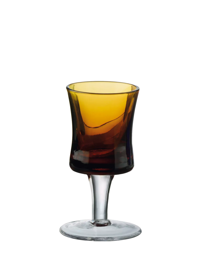 Artland jewel tone liqueur glass set 7 piece, UK version