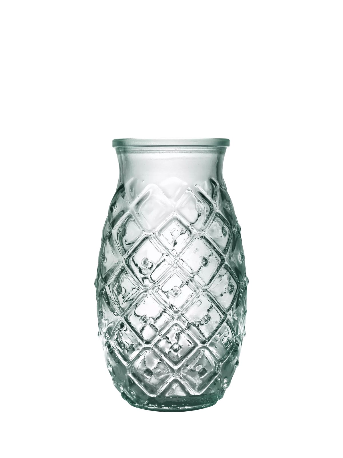 Vidrios San Miguel glass tumbler pineapple design 385ml, UK version