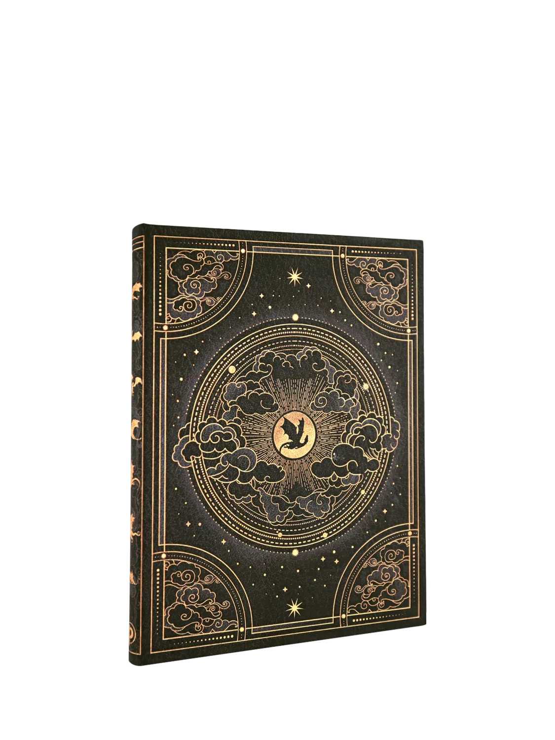 Paperblanks Fourth Wing journal Black Gold, UK version