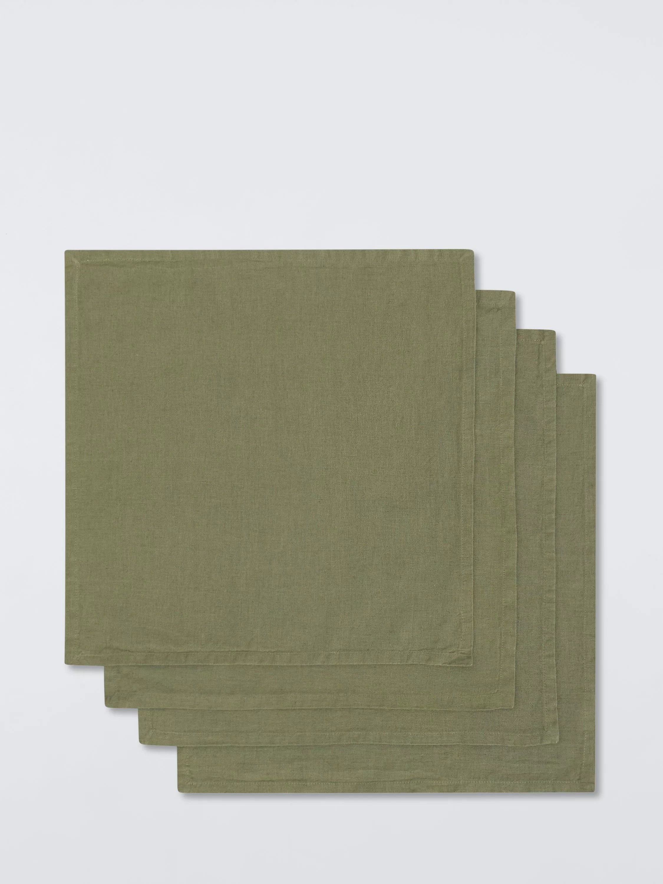 John Lewis Cotton Linen Blend Napkins Set of 4