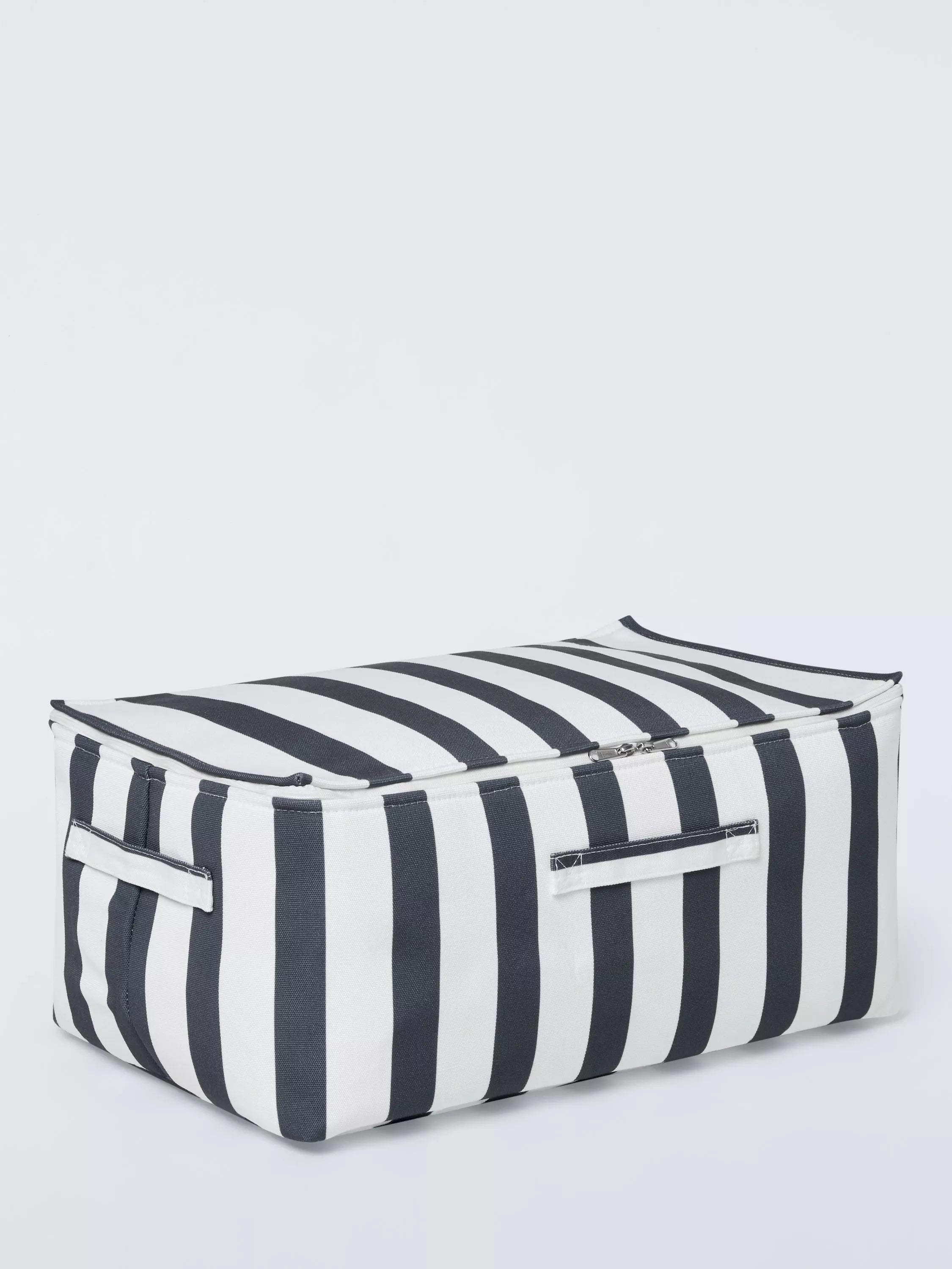 John Lewis large polyester storage bag, blue stripe, UK version