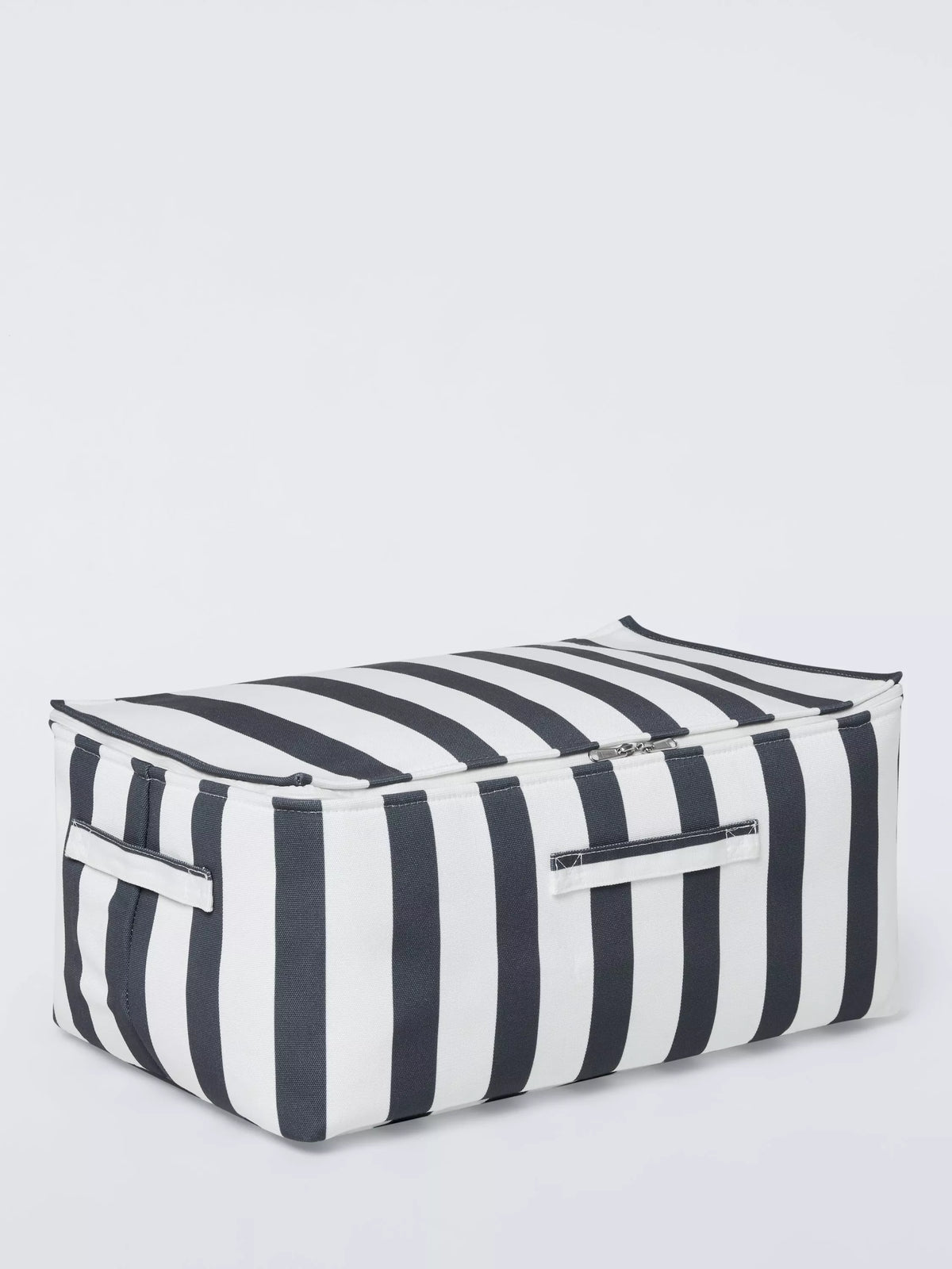 John Lewis large polyester storage bag, blue stripe, UK version