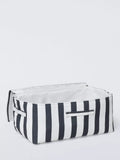 John Lewis large polyester storage bag, blue stripe, UK version