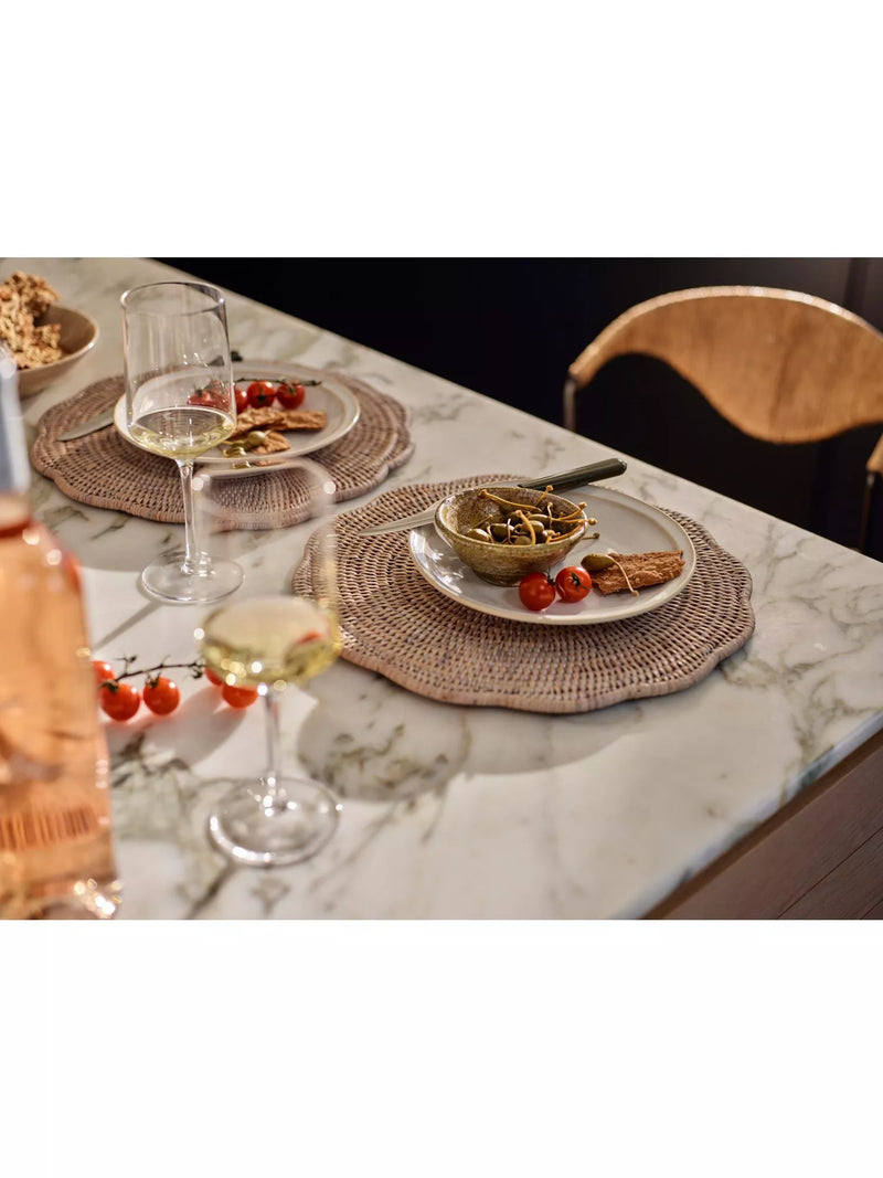 Neptune handwoven rattan placemats set of 6 (British brand)