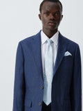 John Lewis silk paisley tie and pocket square set (British brand)