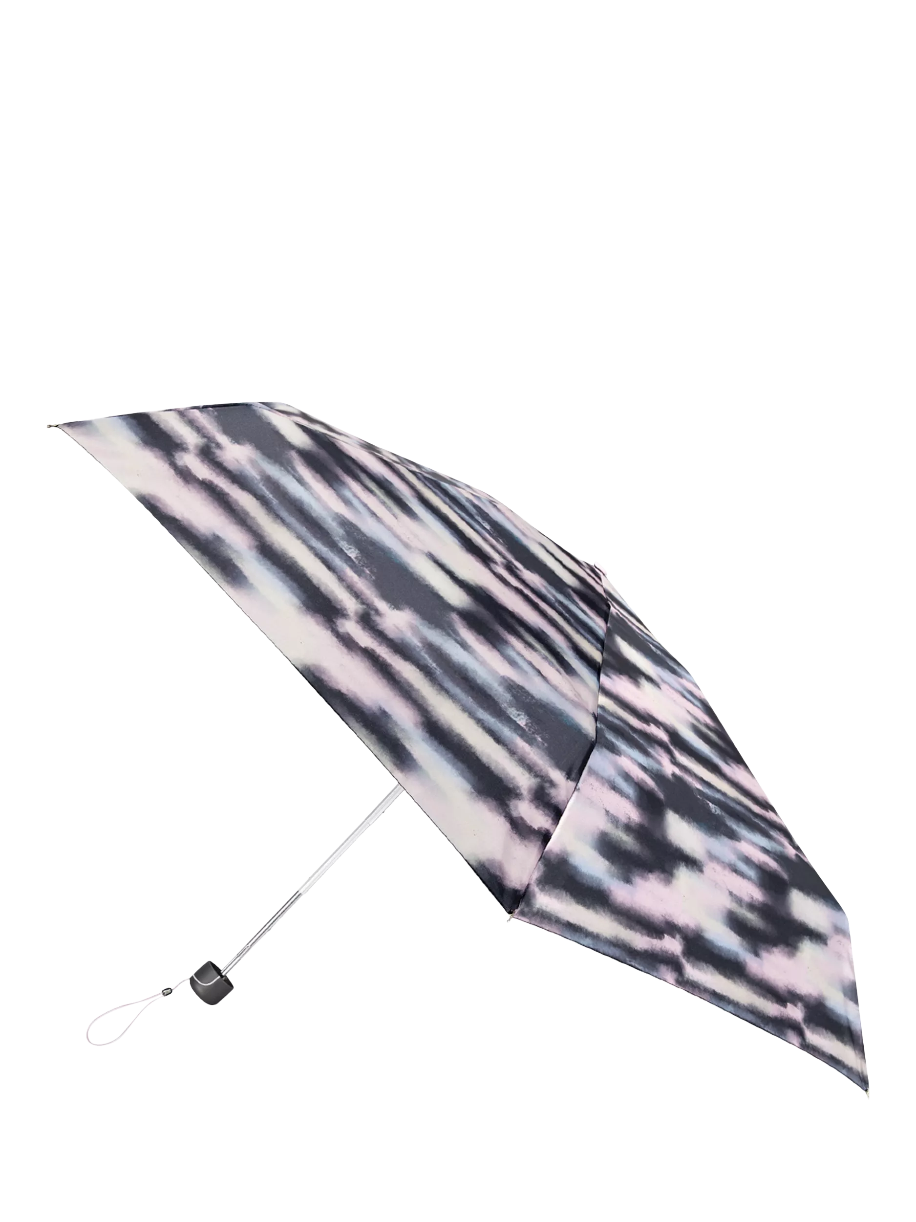 totes umbrella X-tra Strong Mini Striped Clouds Print, UK version