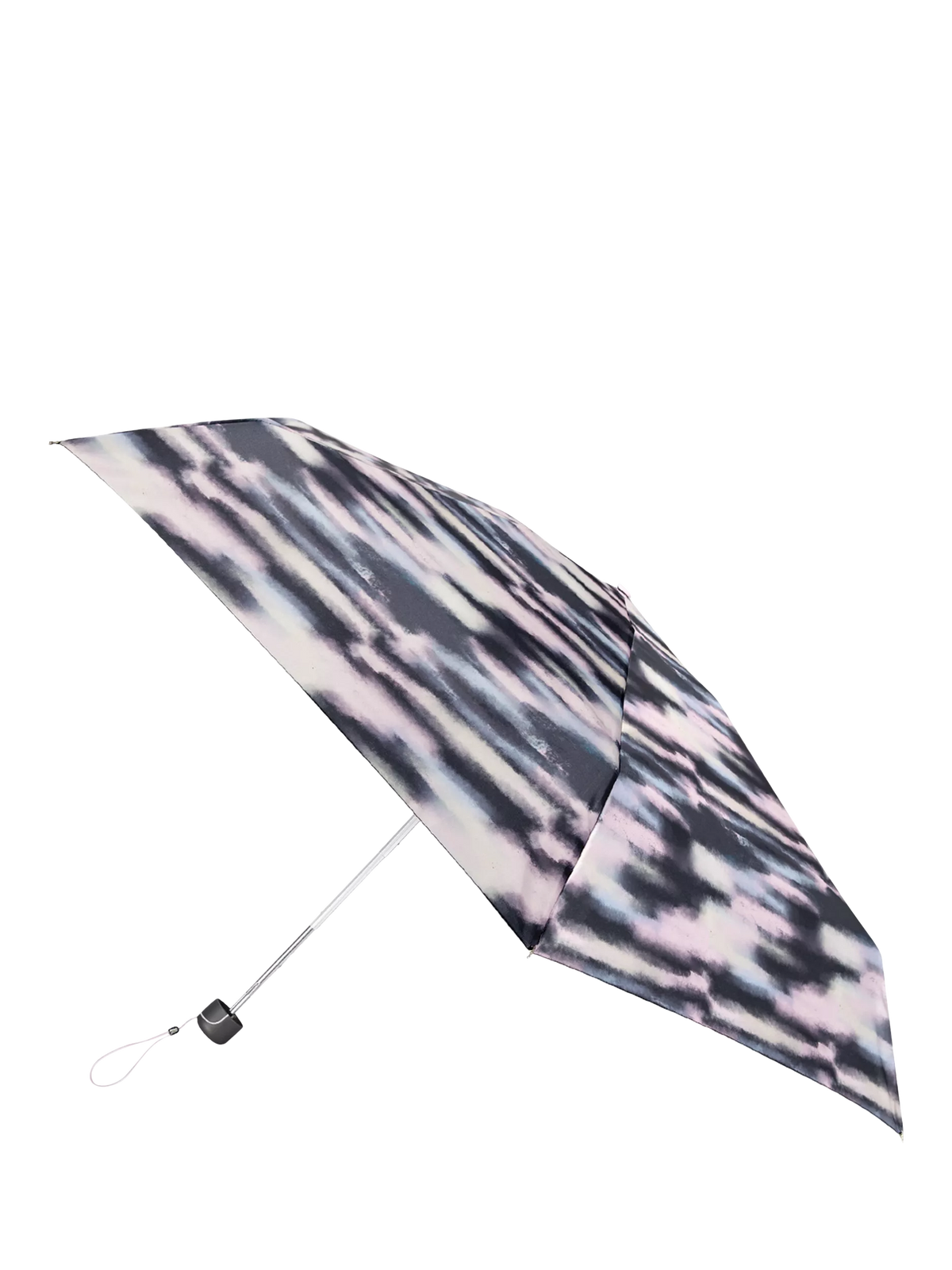 totes umbrella X-tra Strong Mini Striped Clouds Print, UK version