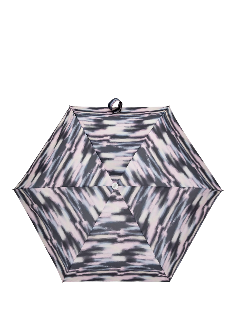 totes umbrella X-tra Strong Mini Striped Clouds Print, UK version