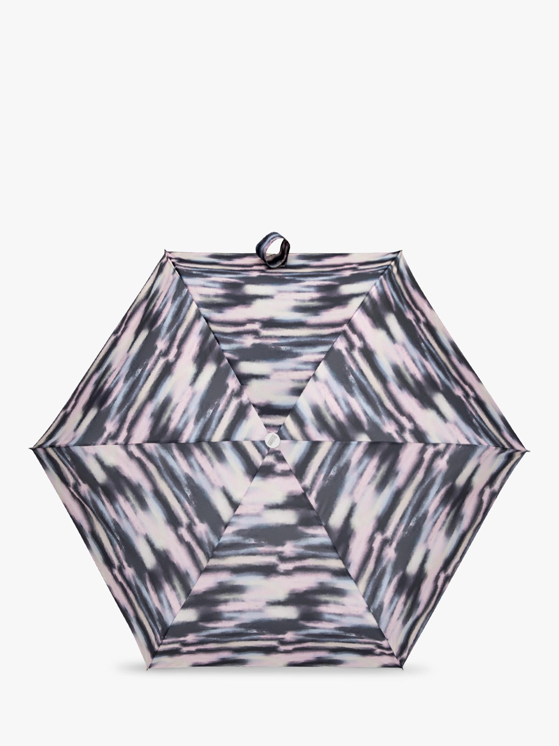 totes umbrella X-tra Strong Mini Striped Clouds Print, UK version