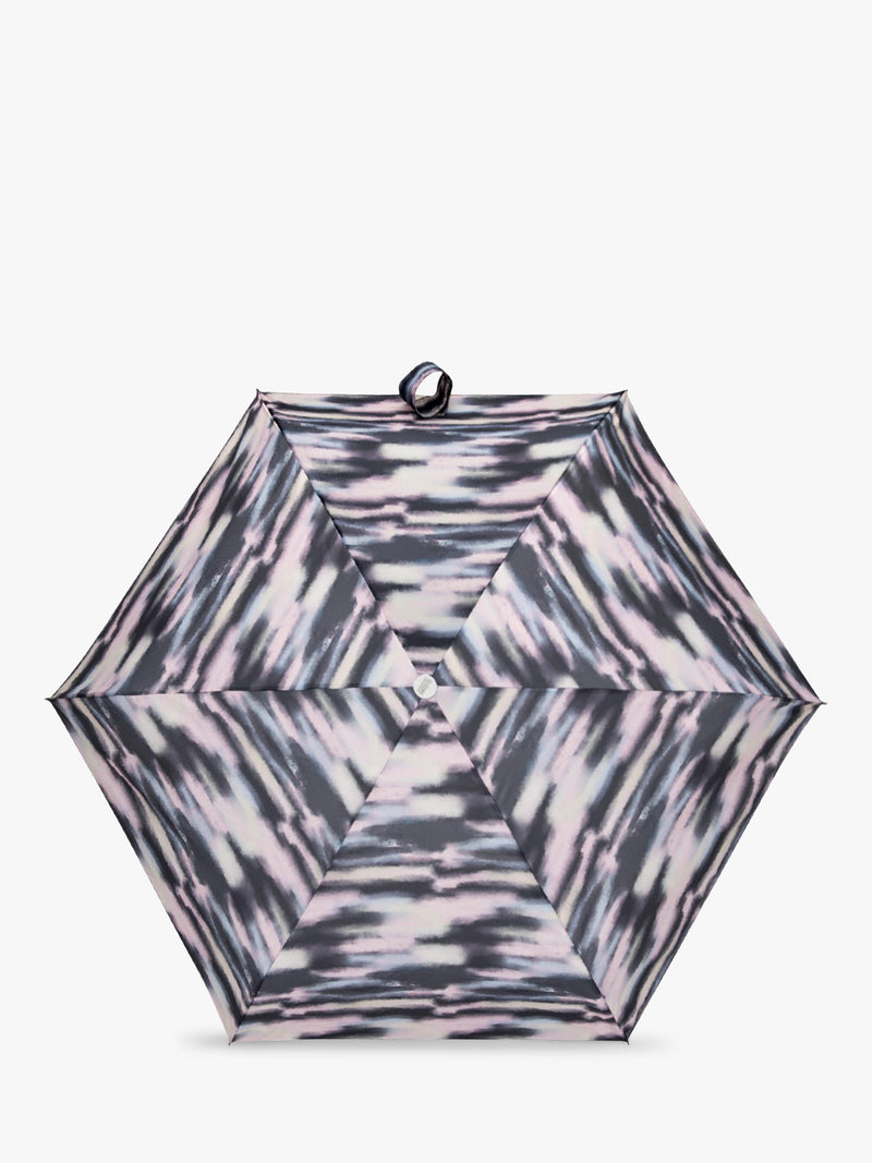 totes umbrella X-tra Strong Mini Striped Clouds Print, UK version