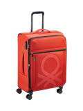 Benetton Colour Block medium suitcase 66cm, imported from the UK