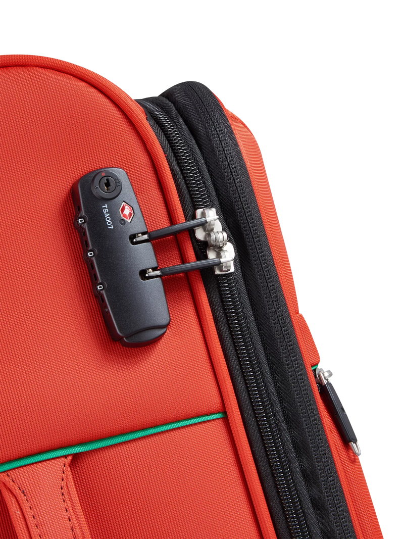 Benetton Colour Block medium suitcase 66cm, imported from the UK