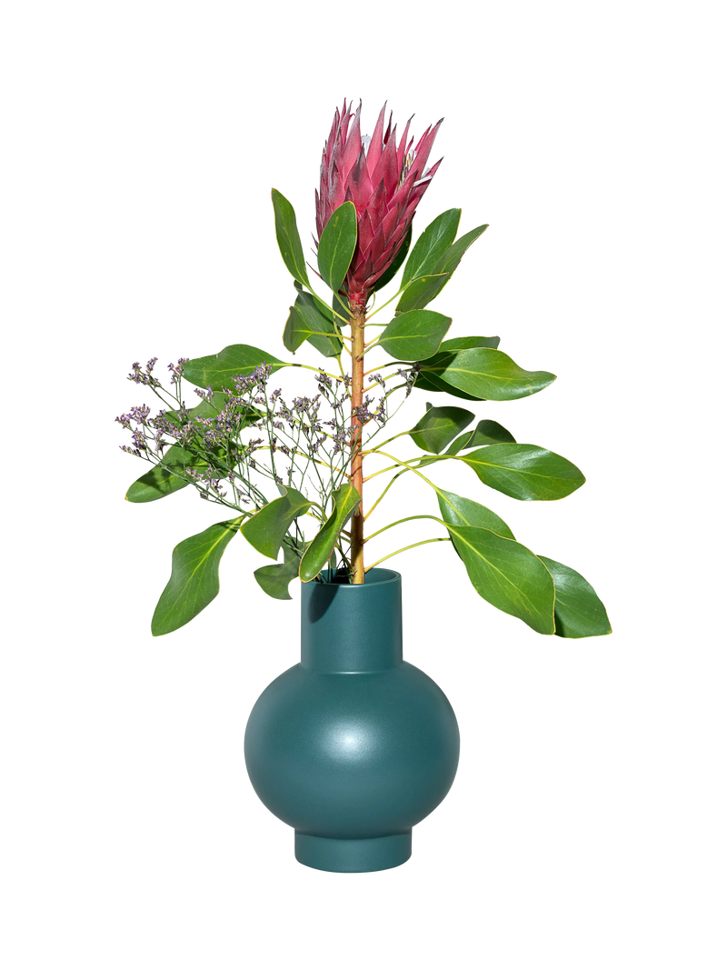 raawii large earthenware vase 24cm, imported from the UK