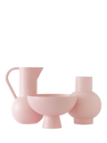 raawii footed serve bowl coral blush 22cm, imported from the UK