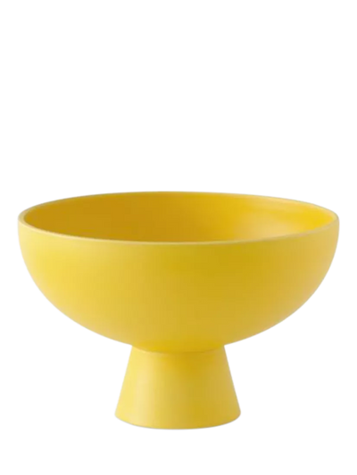 John Lewis raawii Strøm Medium Earthenware Footed Serve Bowl 19cm Freesia- Buy online at McGrocer