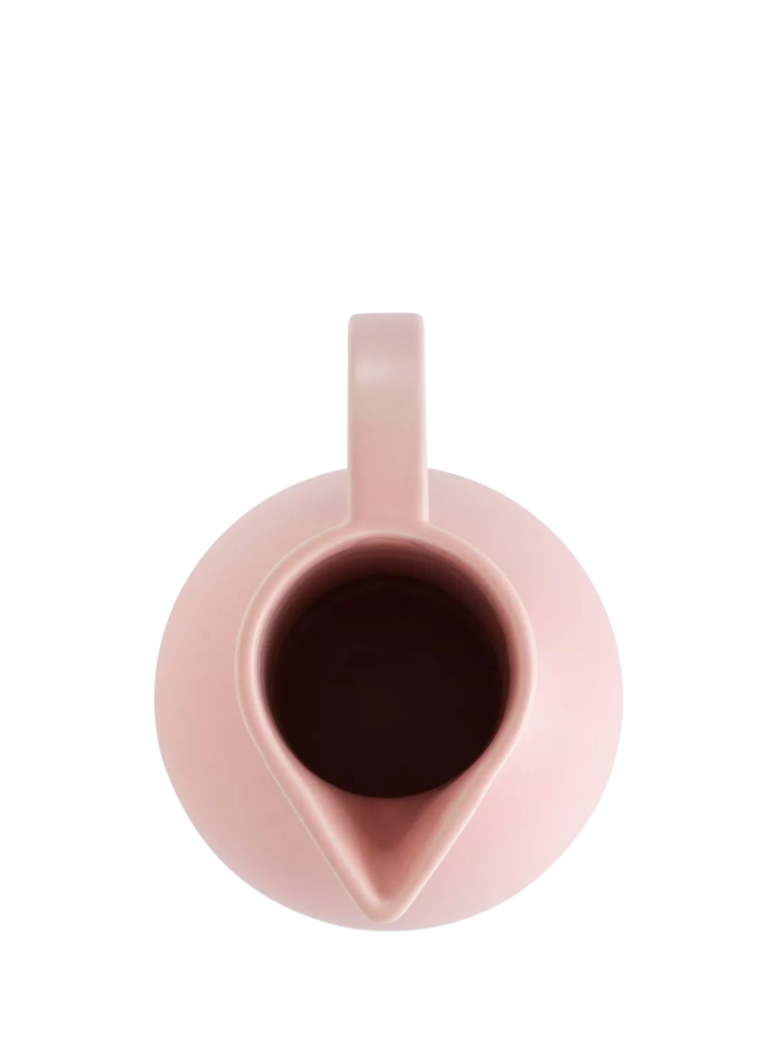 raawii Strøm large earthenware jug 3L coral blush - British product