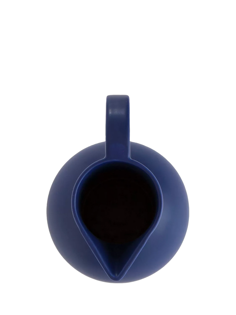 raawii Strøm earthenware jug blue 1.5L, UK version