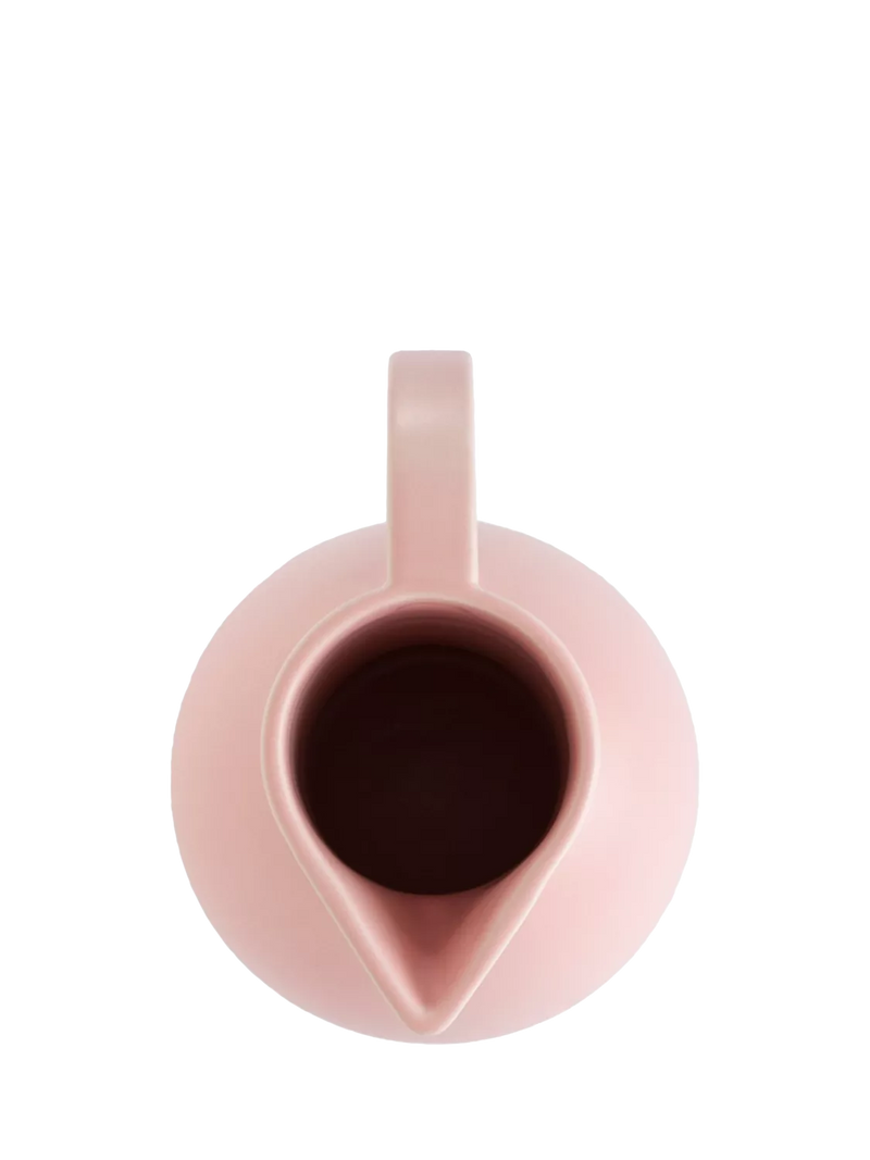 raawii Strøm earthenware jug coral blush 1.5L, UK version