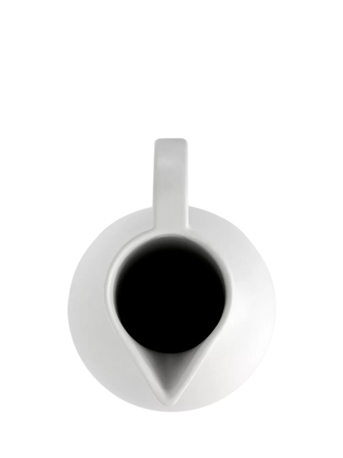 raawii Strøm medium earthenware jug 1.5L vaporous grey - British product