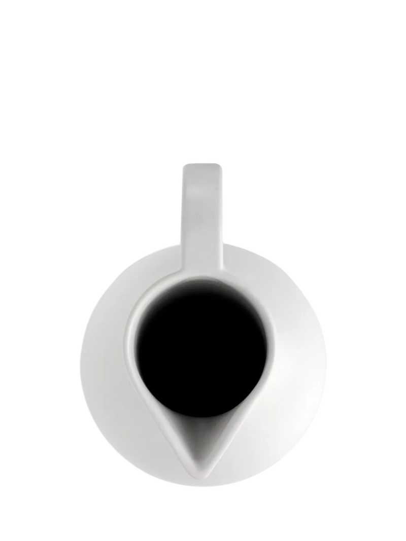 raawii Strøm medium earthenware jug 1.5L vaporous grey - British product