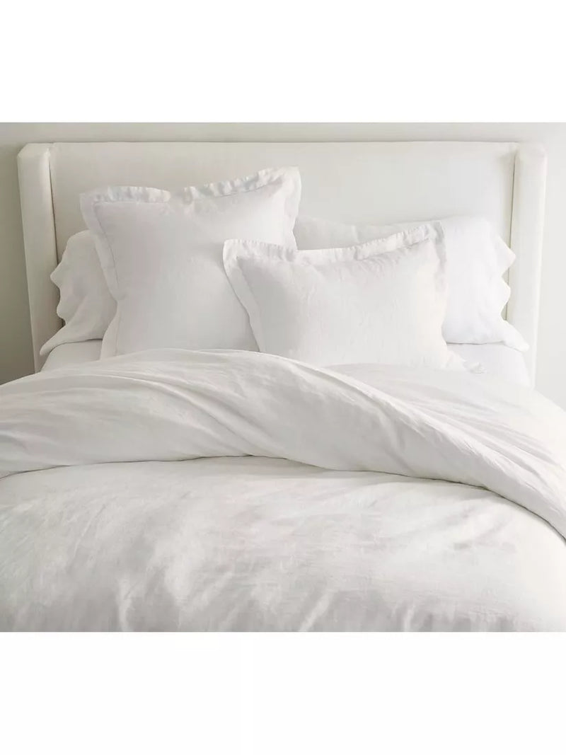 Pottery Barn Belgian flax linen bedding king size (British brand)