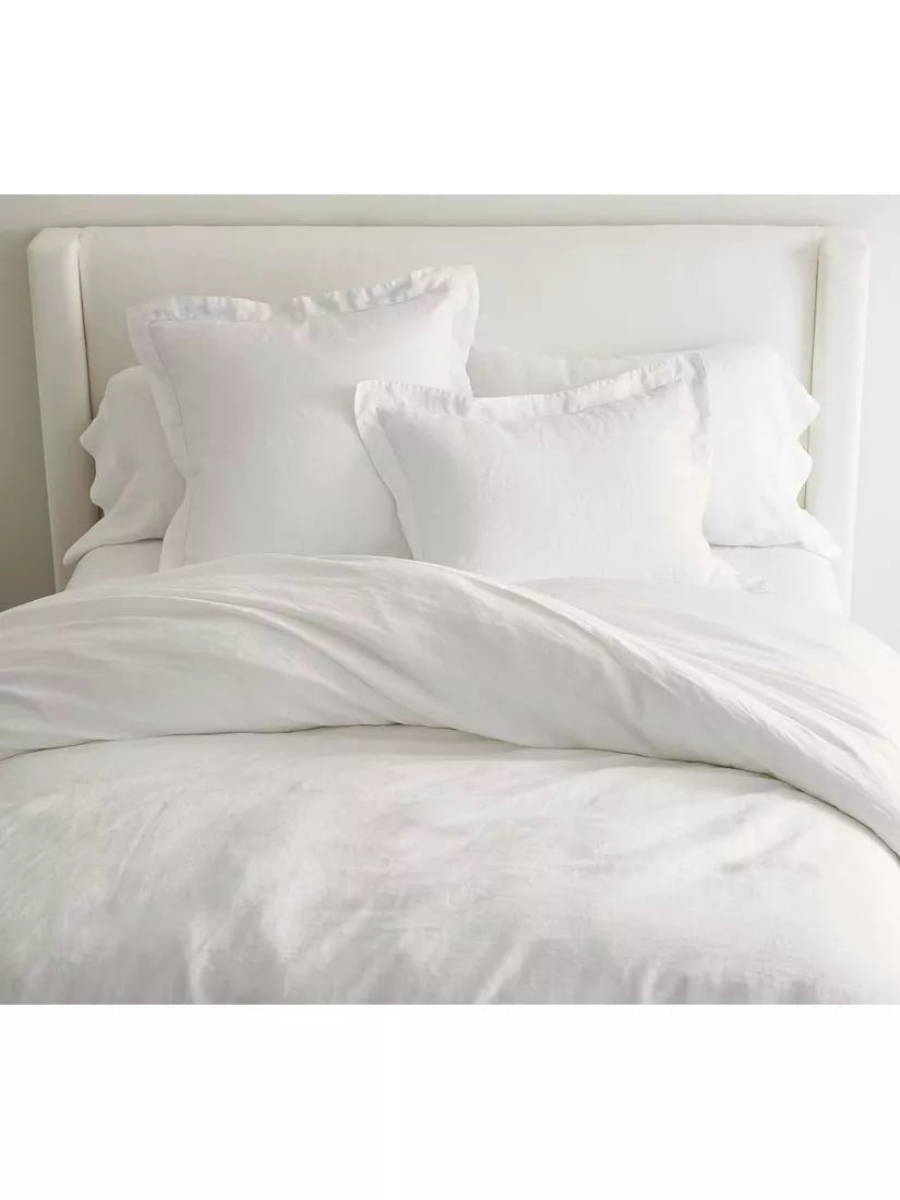 Pottery Barn Belgian flax linen bedding king size (British brand)