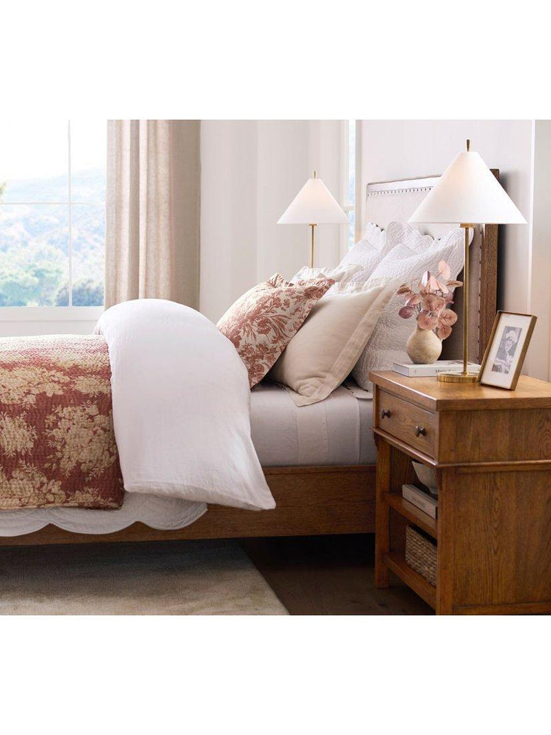 Pottery Barn Belgian flax linen bedding king size (British brand)