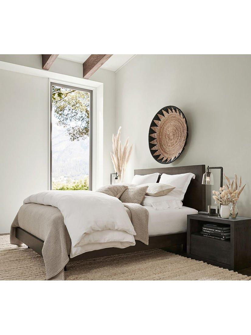 Pottery Barn Belgian flax linen bedding king size (British brand)