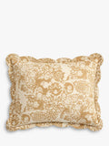 Pottery Barn velvet scallop edge reversible bedspread king size, imported from the UK