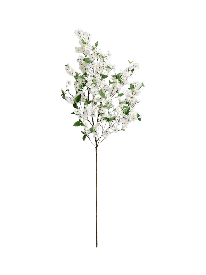 Pottery Barn dogwood flowering branch H137cm - British product
